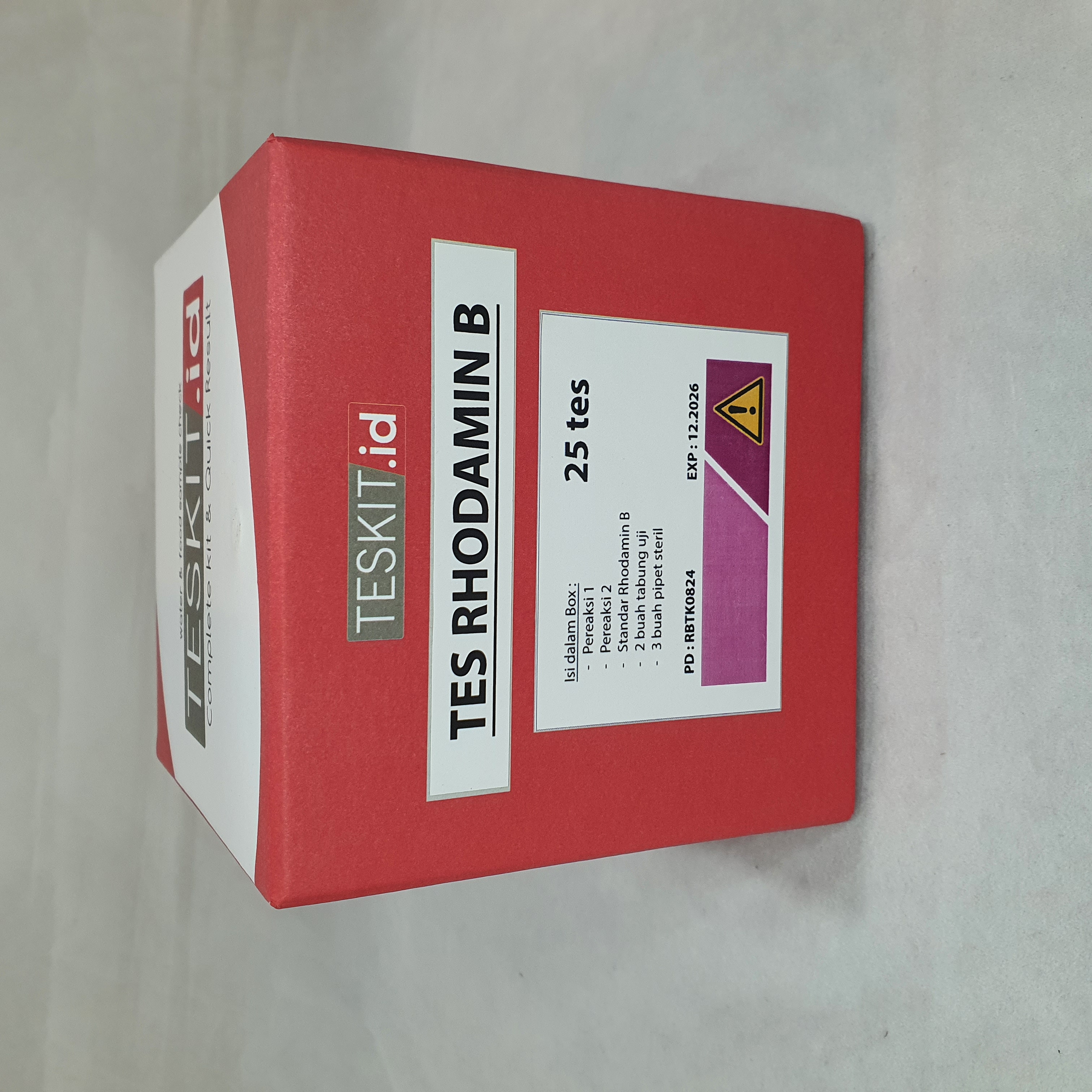 Alat Uji Tes Rhodamin B